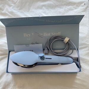 Nori Press Light Blue Handheld Steamer/Iron